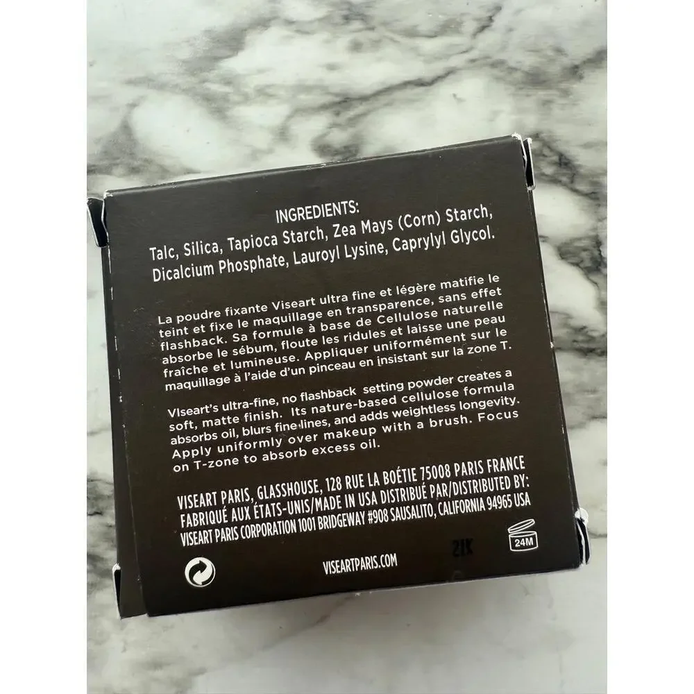 VISEART Translucent Setting Powder | Invisible Seamless Matte Size 8 GR